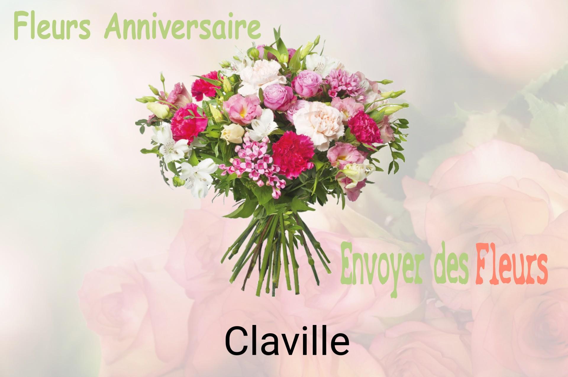 Bouquet de fleurs d’anniversaire livré à Claville